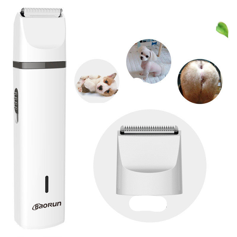 3-in-1 Professional Pet Grooming Shaver – Cordless Hair, Paw & Detail Trimmer for Dogs and Cats