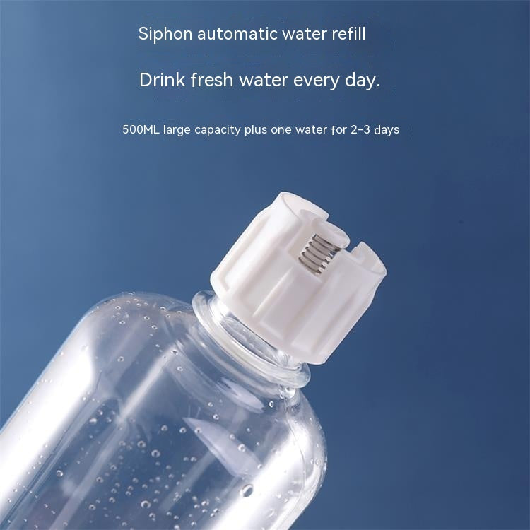 Cat Bowl Anti-Tumble Automatic Feeding & Water Fountain – Spill-Proof Food & Drinking Bowl for Cats