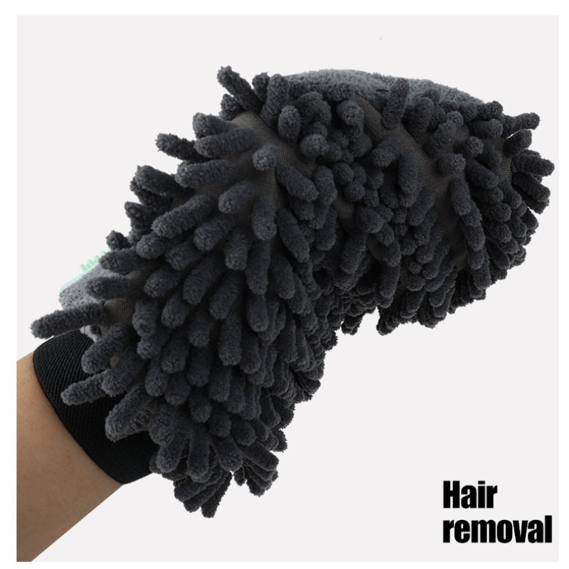 2-in-1 Pet Bathing Brush & Grooming Glove – Dual-Sided Massage, Cleaning & Drying Tool for Dogs & Cats